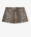 Shorts vaqueros leopardo Ganni